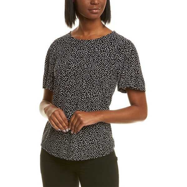 Anne Klein Ruffle Sleeve Top. Opens flyout.