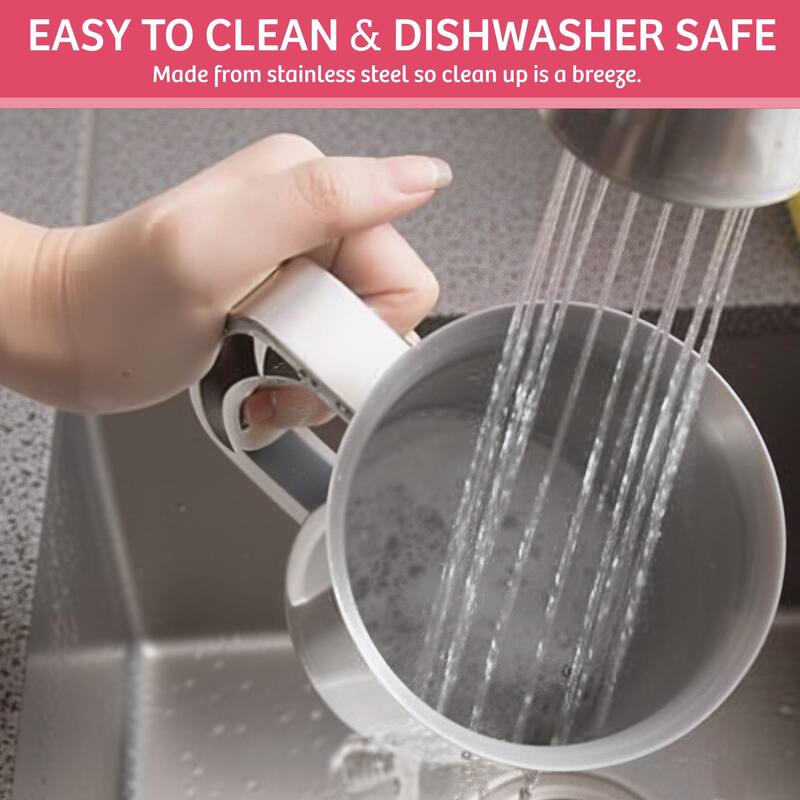 Pancake Batter Dispenser - Gourmet Stainless-Steel Pourer - No Drip Dispenser by Chef Buddy