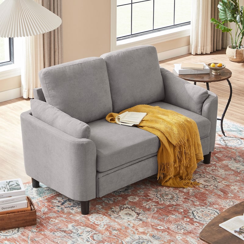 59.06" Loveseat Sofa with Soft Handrest