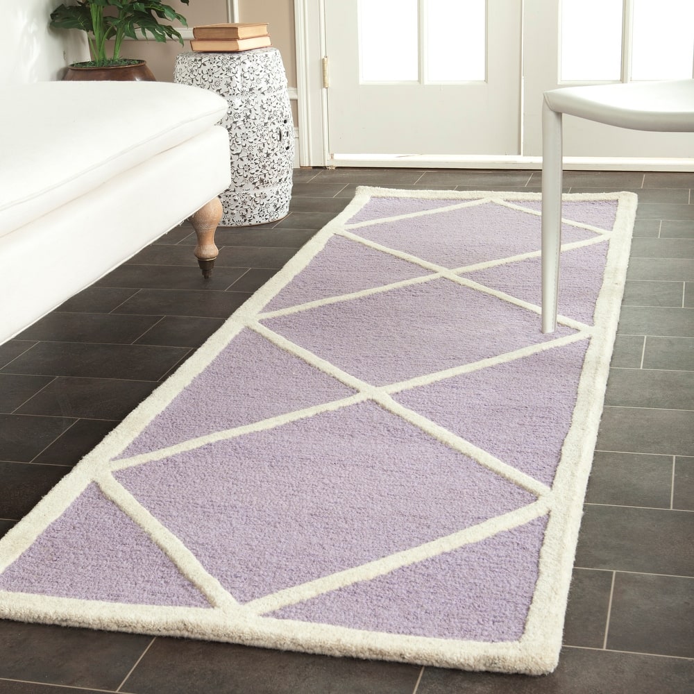 SAFAVIEH Handmade Cambridge Vija Modern Moroccan Wool Rug
