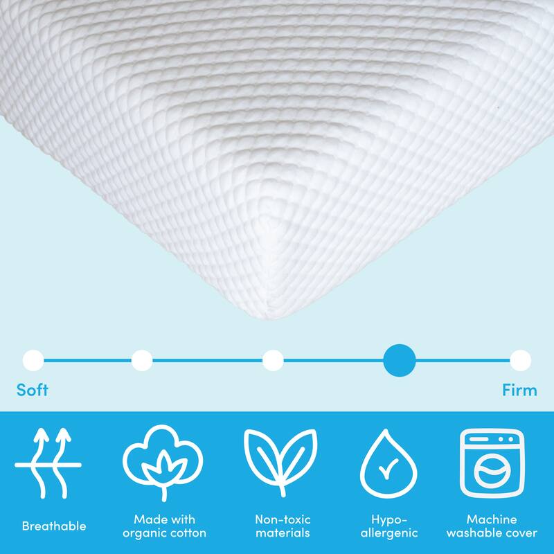 Max and Lily 8" Memory Foam Mattress Full