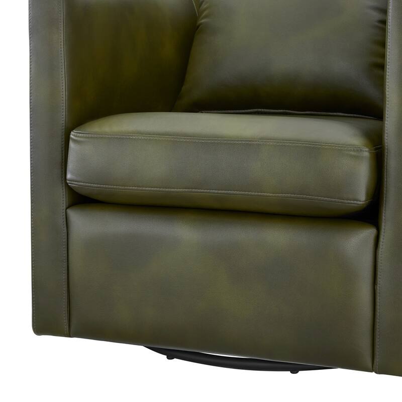 Sutton Performance Swivel Barrel Chair