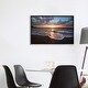 preview thumbnail 13 of 13, iCanvas "USA, California, La Jolla. Sunset over beach II" by Jaynes Gallery Framed
