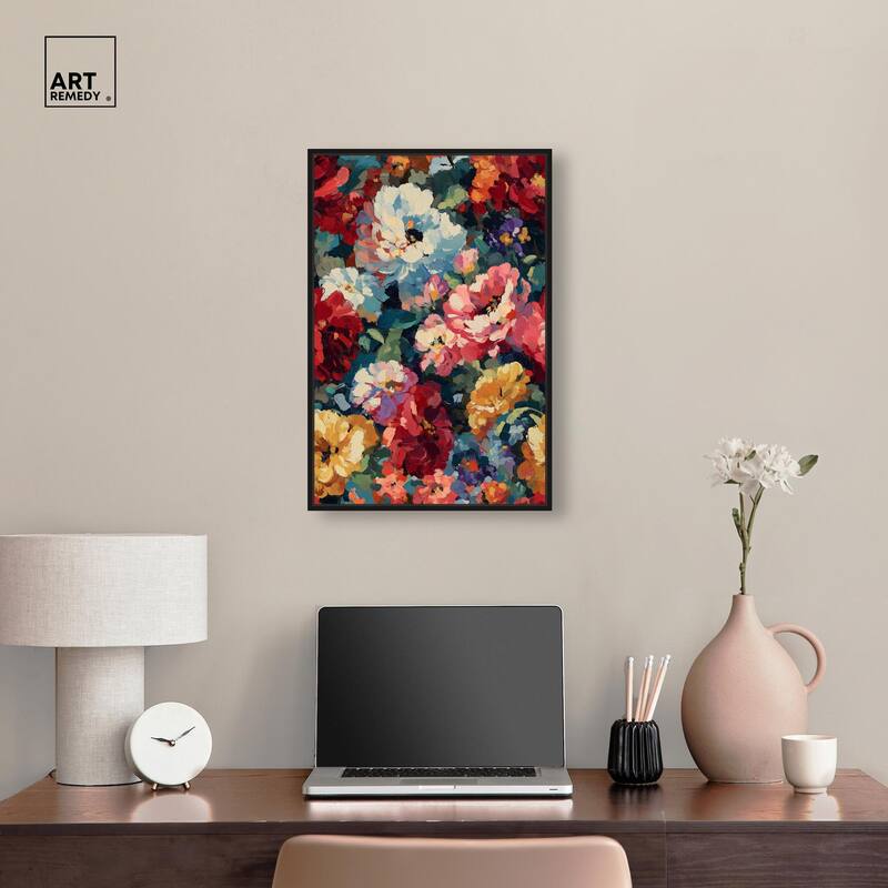 Garden Tapestries I Canvas by Art Remedy