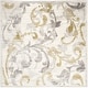 preview thumbnail 30 of 63, SAFAVIEH Amherst Orpha Modern Rug 7' Square - Ivory/Light Grey - Square