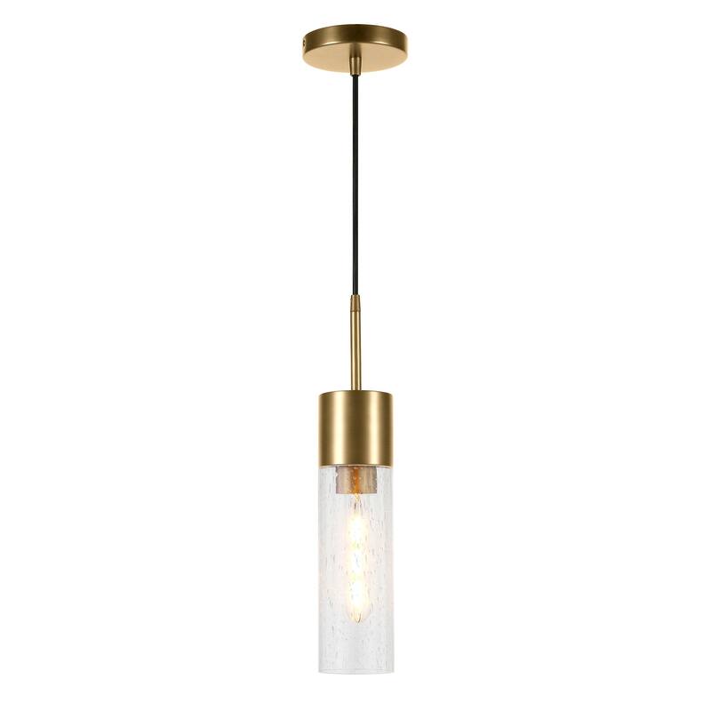 Lance 3.5" Wide Pendant with Glass Shade