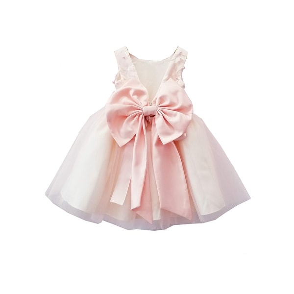 bow dress for baby girl