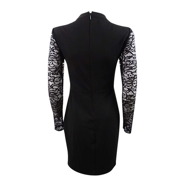 guess black bodycon dress