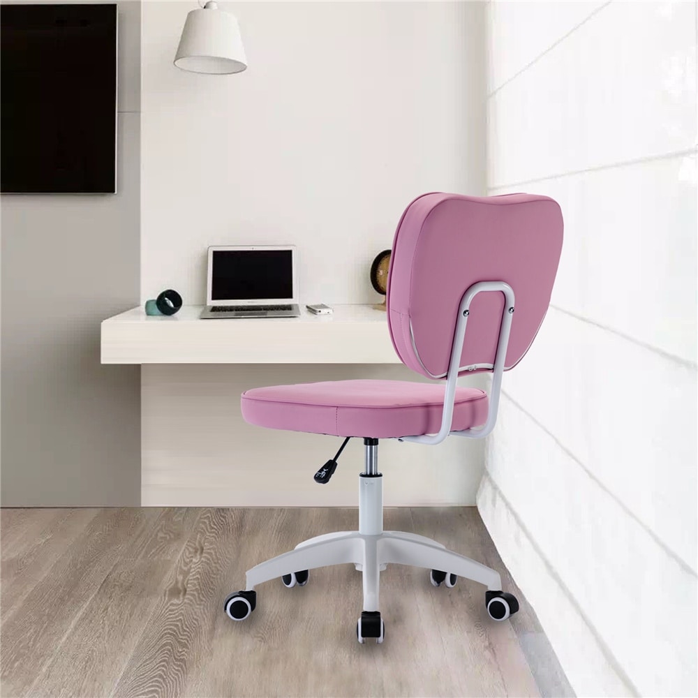 Vanity chair deals with casters