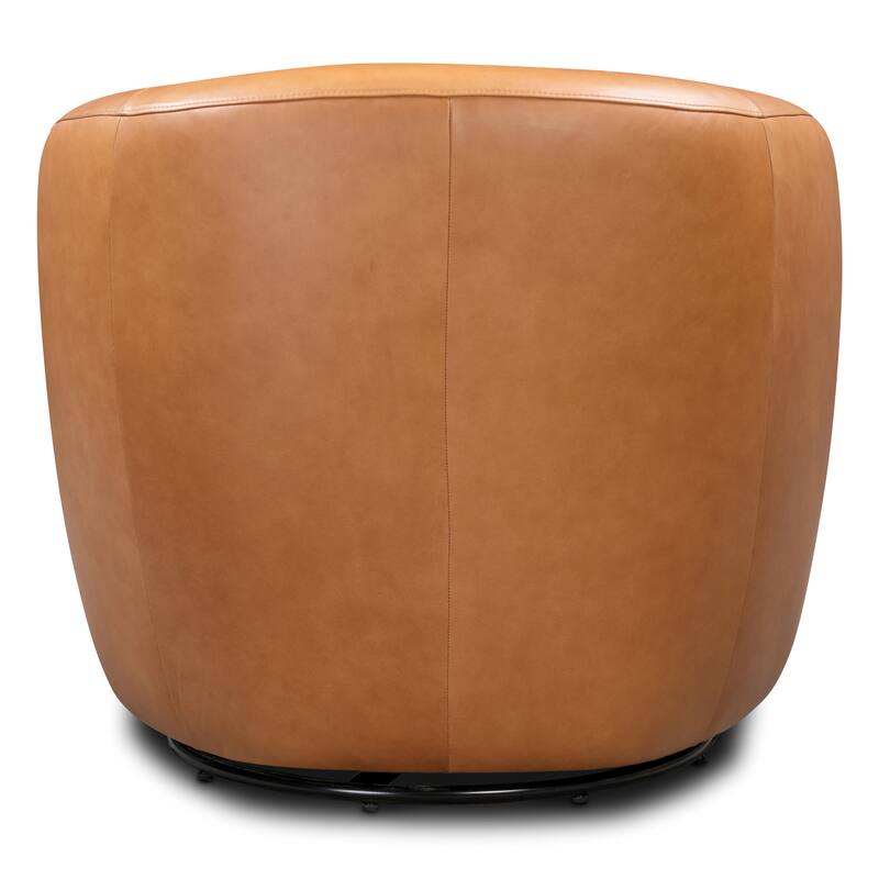 Poly and Bark Alma Swivel Chair - Genuine Italian Leather