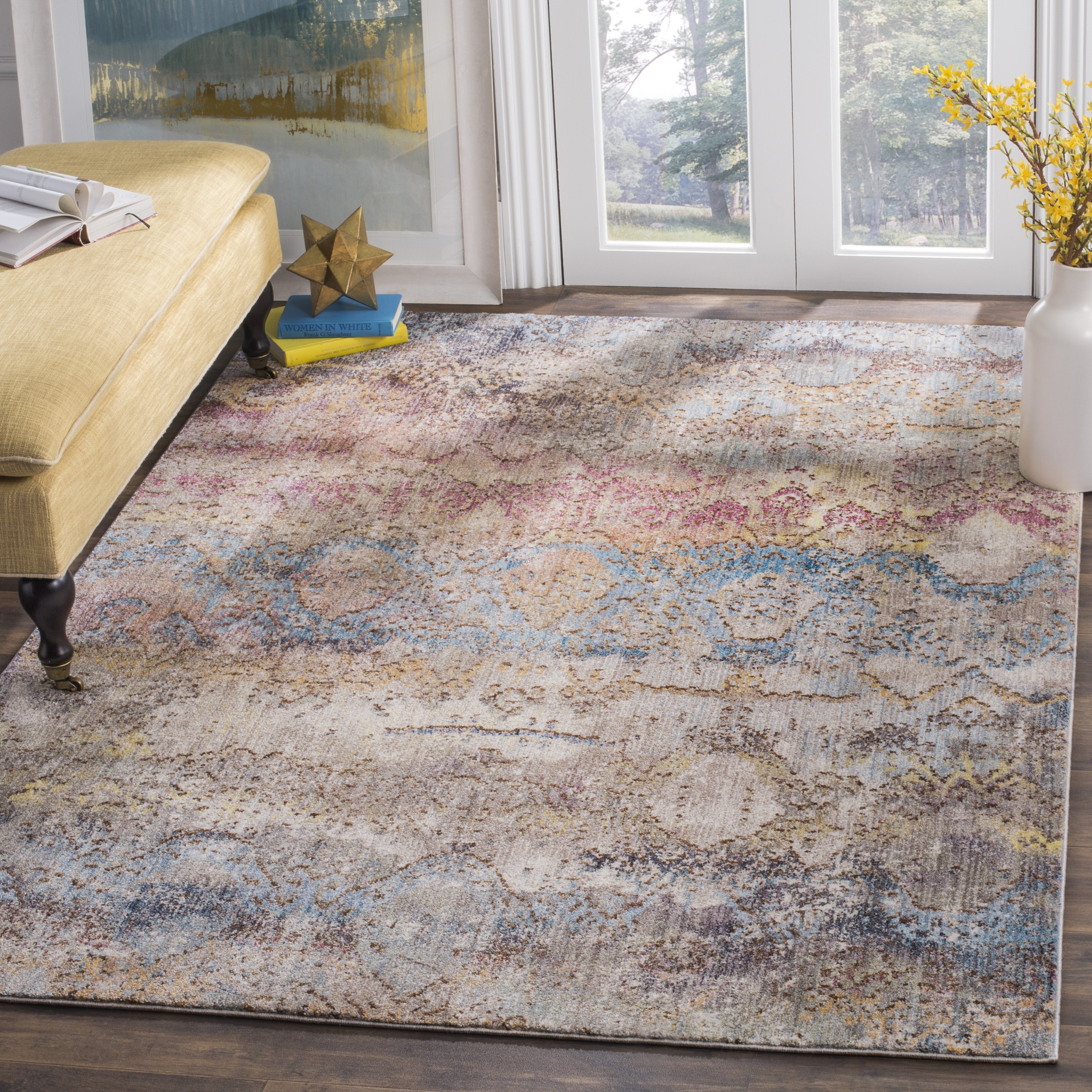 SAFAVIEH Bristol Nieki Vintage Boho Oriental Polyester Rug
