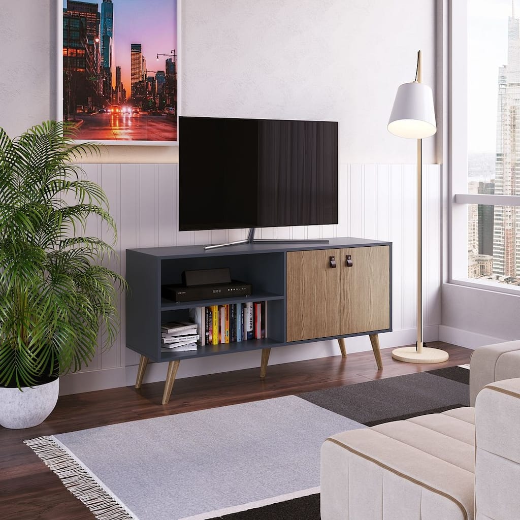 Manhattan Comfort Amber 53.7 In. Media Console Cabinet