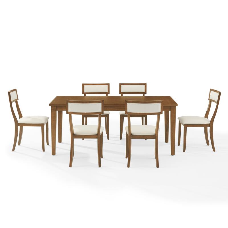 Crosley Alessia 7-Piece Dining Table Set For 6