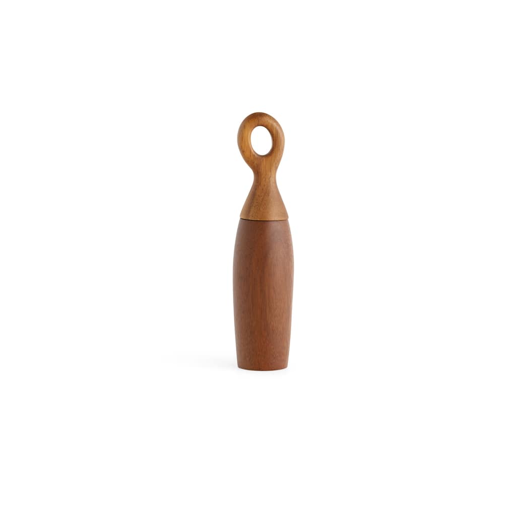 Nambe Portables Acacia Wood Salt or Pepper Mill - 2.5" x 10" x 2.75"