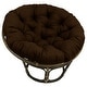 preview thumbnail 6 of 16, 48-inch Indoor/Outdoor Papasan Cushion (Cushion Only) Cocoa
