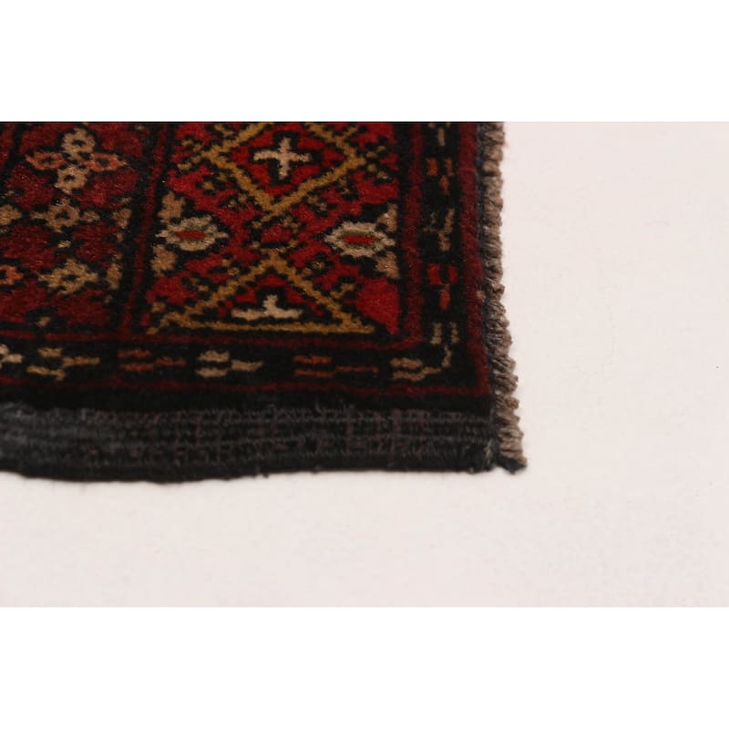 Teimani Red Rug 3'9" x 6'4" - 3'9 x 6'4