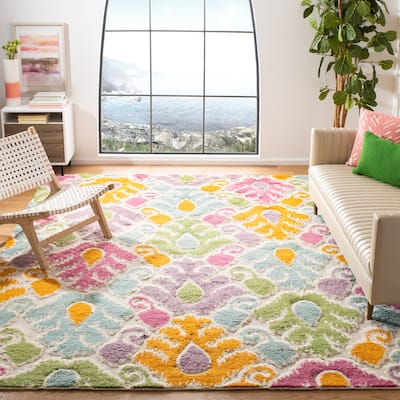 SAFAVIEH Hand-knotted Kenya Marijanka Southwestern Tribal Wool Rug