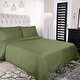 preview thumbnail 3 of 7, Superior 300-Thread Count Cotton Percale Duvet Cover Set