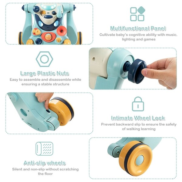 3 in 1 activity walker disassembly