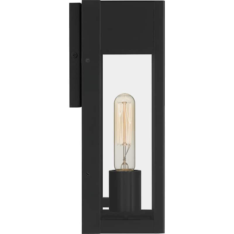 Maren Outdoor Wall Lantern - Matte Black