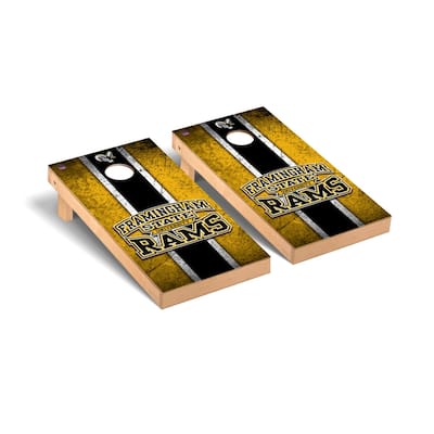 Framingham State FSU Rams Vintage Cornhole Board Set