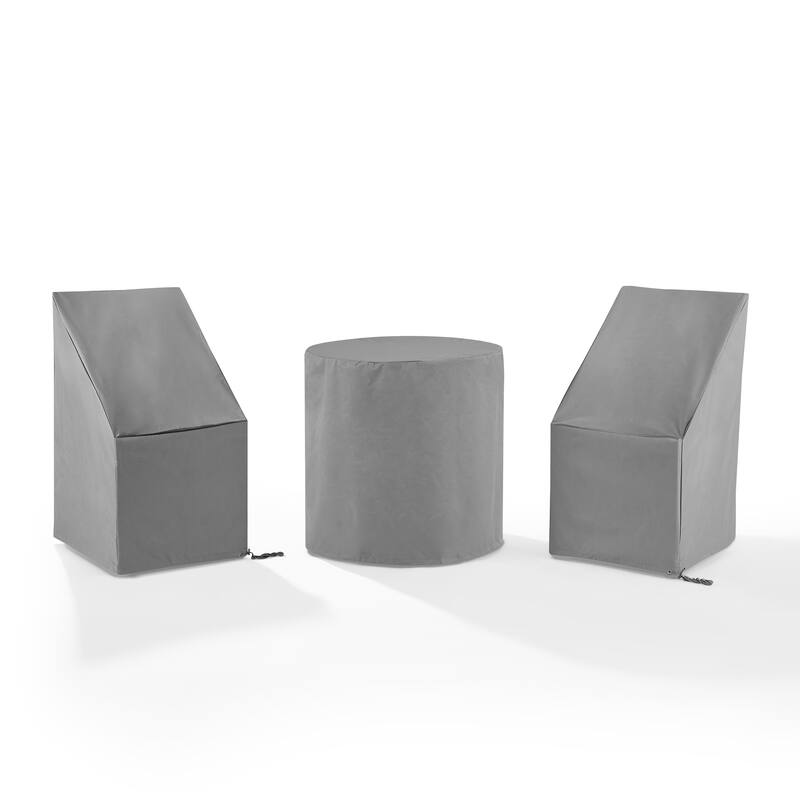 Crosley 3Pc Outdoor Bistro Furniture Cover Set