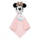 preview thumbnail 3 of 1, Lambs & Ivy Disney Baby MINNIE MOUSE Lovey Pink/White Plush Security Blanket