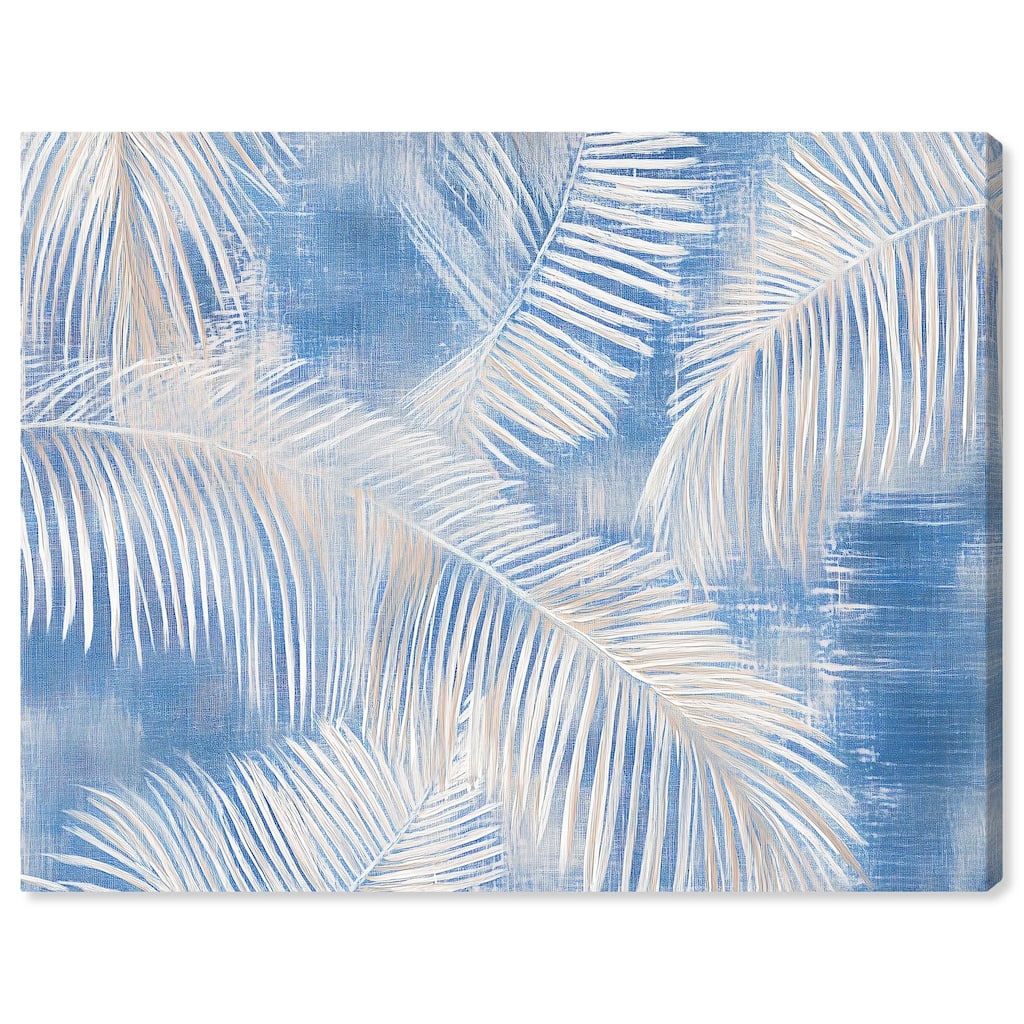 Sky Palm Silhouettes Canvas by Art Remedy, Gallery Wrapped
