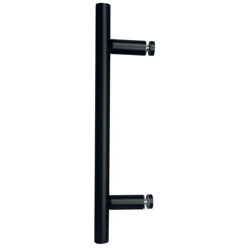 CEL- Ladder Style Singled-Sided 12" Pull Handle for shower door - Matte Black