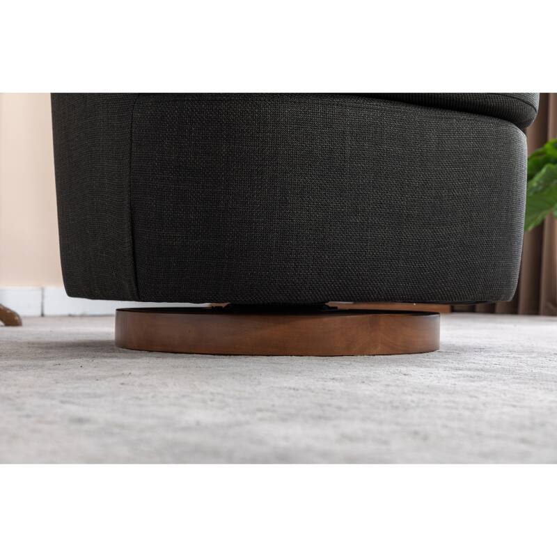 Fabric Swivel Accent Chair