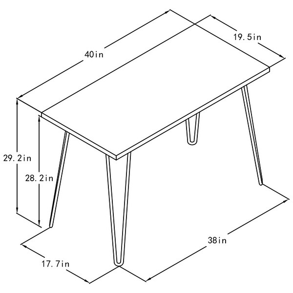 Avenue Greene Isaac Retro Computer Desk