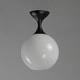 preview thumbnail 2 of 9, Maxim 21229MR Neve 9" Wide Semi-Flush Globe Ceiling Fixture