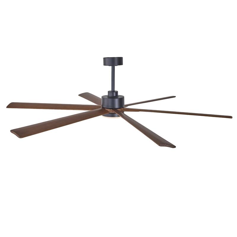 70" Ceiling Fan with Lights Quiet DC Motor Ceiling Fans 6 Speed Levels,6 PCS Plywood Blades, Reversible Ceiling Fan