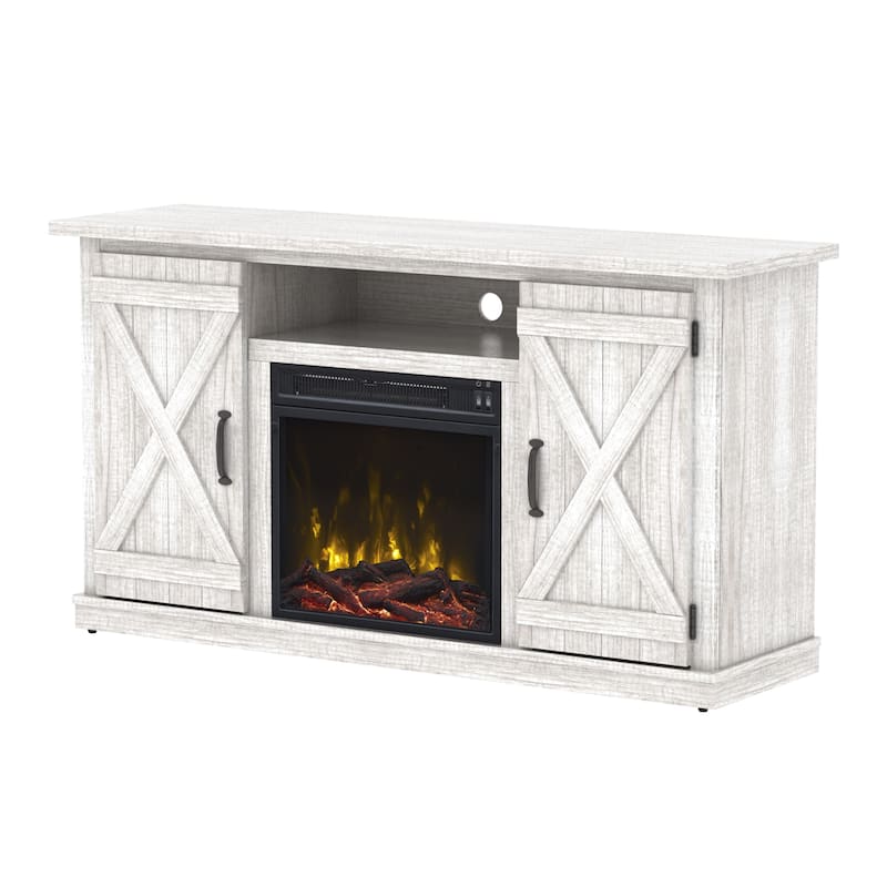 Cottonwood Fireplace TV Stand for TVs up to 55"