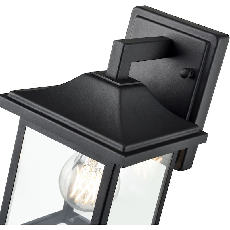 Millennium Lighting 91051 10" Tall Outdoor Wall Sconce with Clear