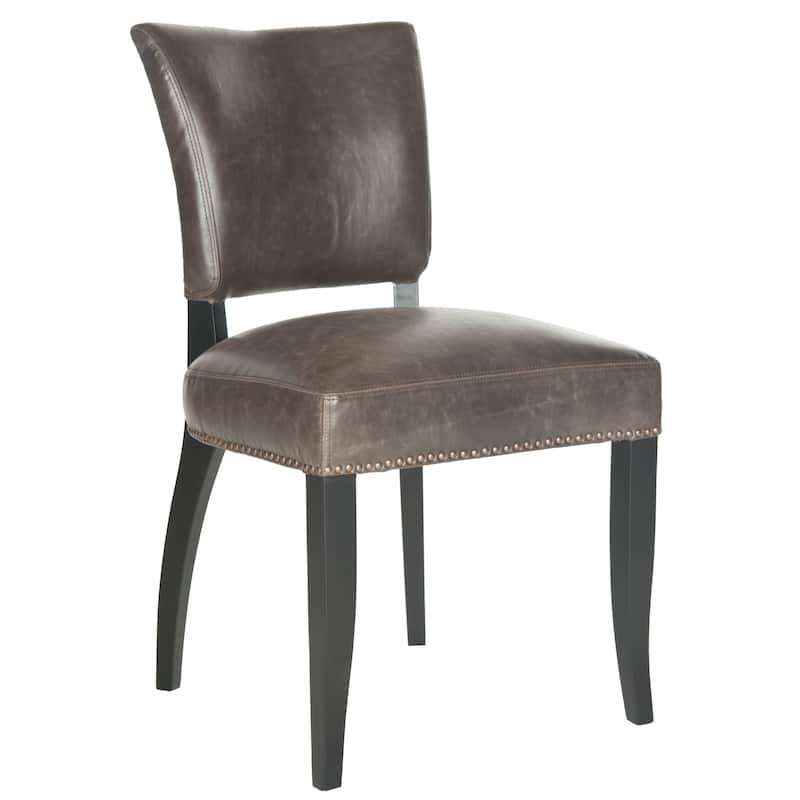 SAFAVIEH Eluned Antique Brown Dining Chair (Set of 2) - 21"W x 24"D x 36"H