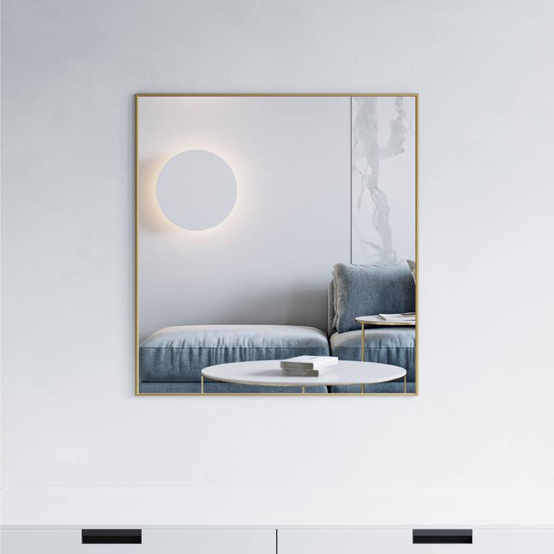 Catton Mirror - Rectangle 32" High