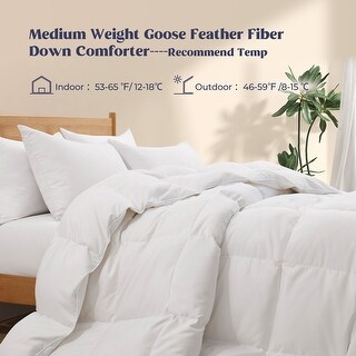 Feather filled comforter cheap