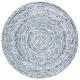 preview thumbnail 58 of 65, SAFAVIEH Handmade Ikat Jaycie Wool Rug 6' Round - Silver/Grey - Round