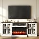 preview thumbnail 6 of 52, 98" Farmhouse TV Stand with 36" Fireplace for TVs up to 100"