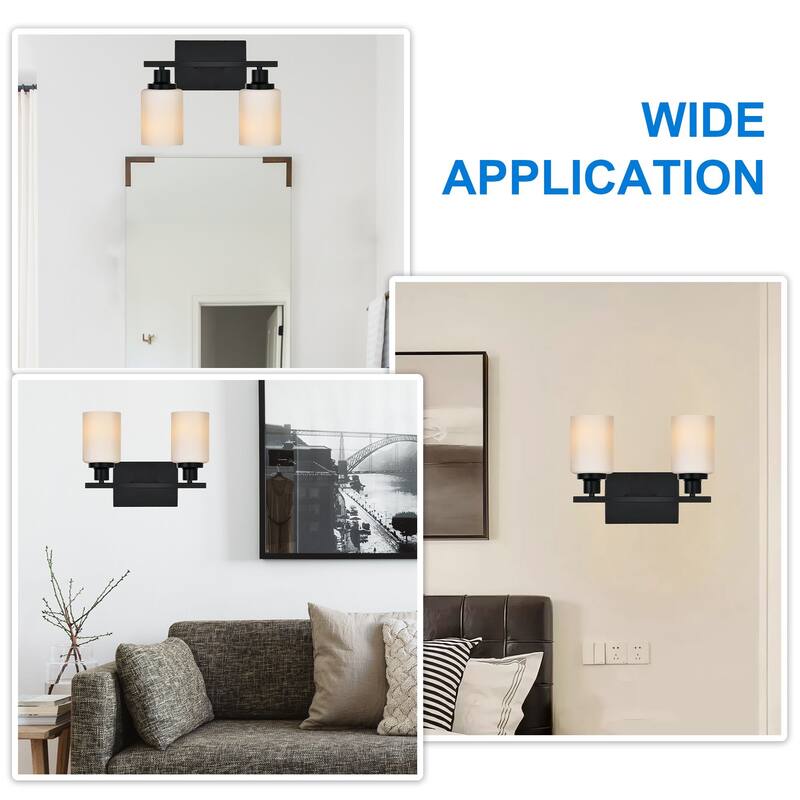 2-Light Bathroom Vanity Light