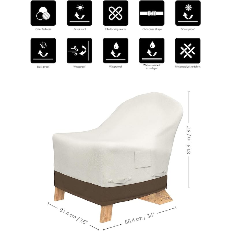 AdirondackChair Outdoor Patio Furniture Cover Bed Bath & Beyond