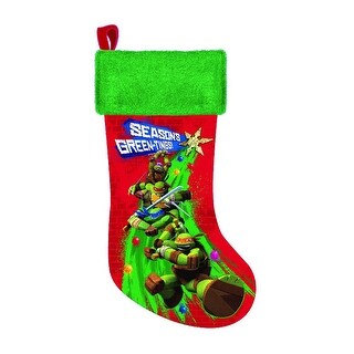 Teenage Mutant Ninja Turtles 19 Printed Stocking Overstock 18681346