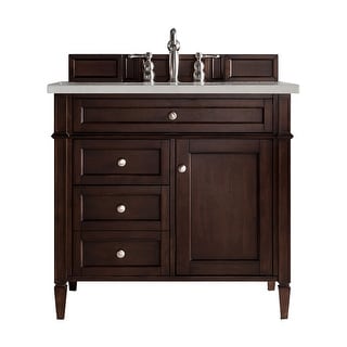 James Martin Vanities Brittany 36" Single Vanity, Burnished Mahogany