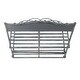 preview thumbnail 9 of 30, SAFAVIEH Outdoor Living Natum Victorian Iron 2-Tier Plant Stand. - 24.5" W x 15.8" L x 43" H