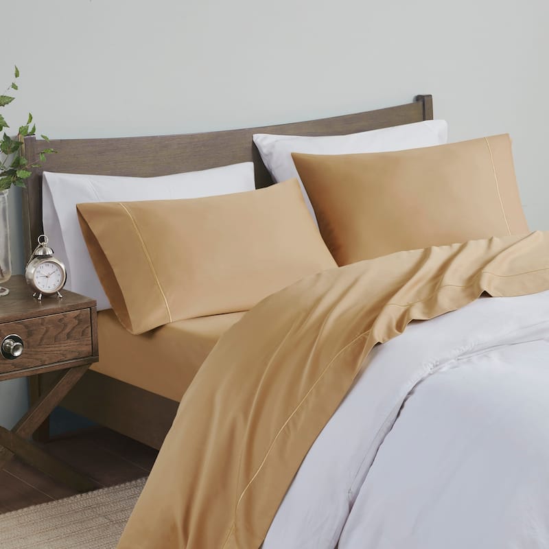 Madison Park 600 Thread Count Pima Cotton Sheet Set