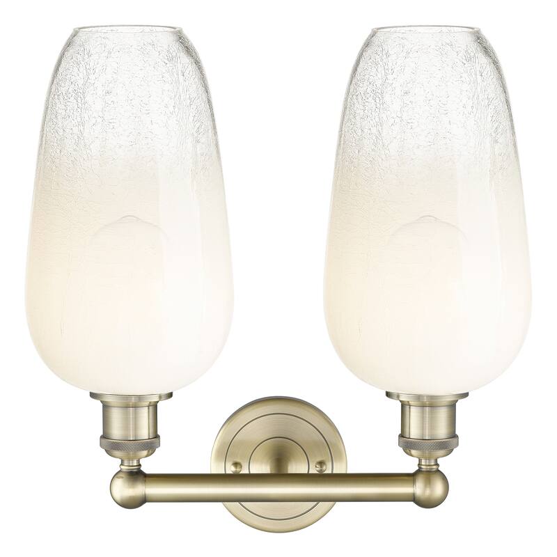 Innovations Lighting Endless Possibilities Edison - Brookhaven Flute - 2 Light 16" Bath Vanity Light