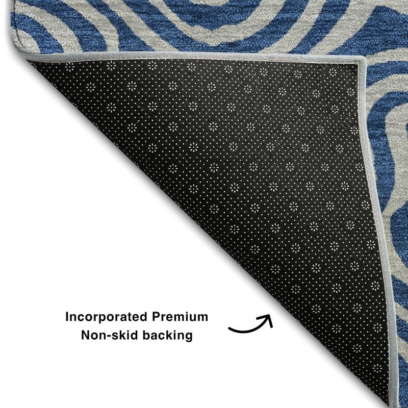 Premium Washable Super Soft Modern Maze Mayfield Rug