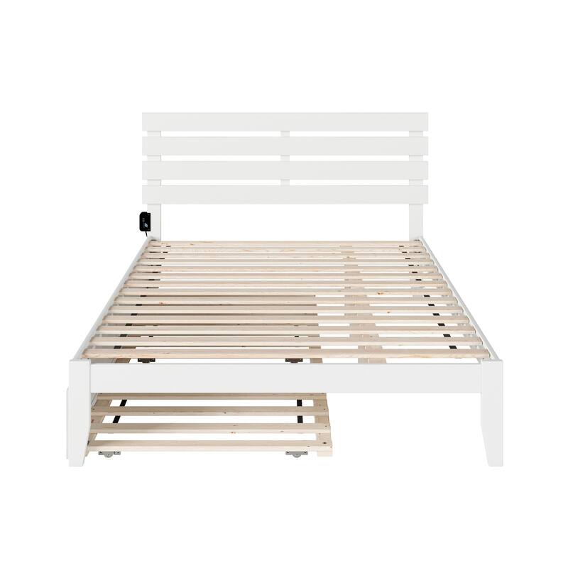 Oxford Bed with Twin XL Trundle