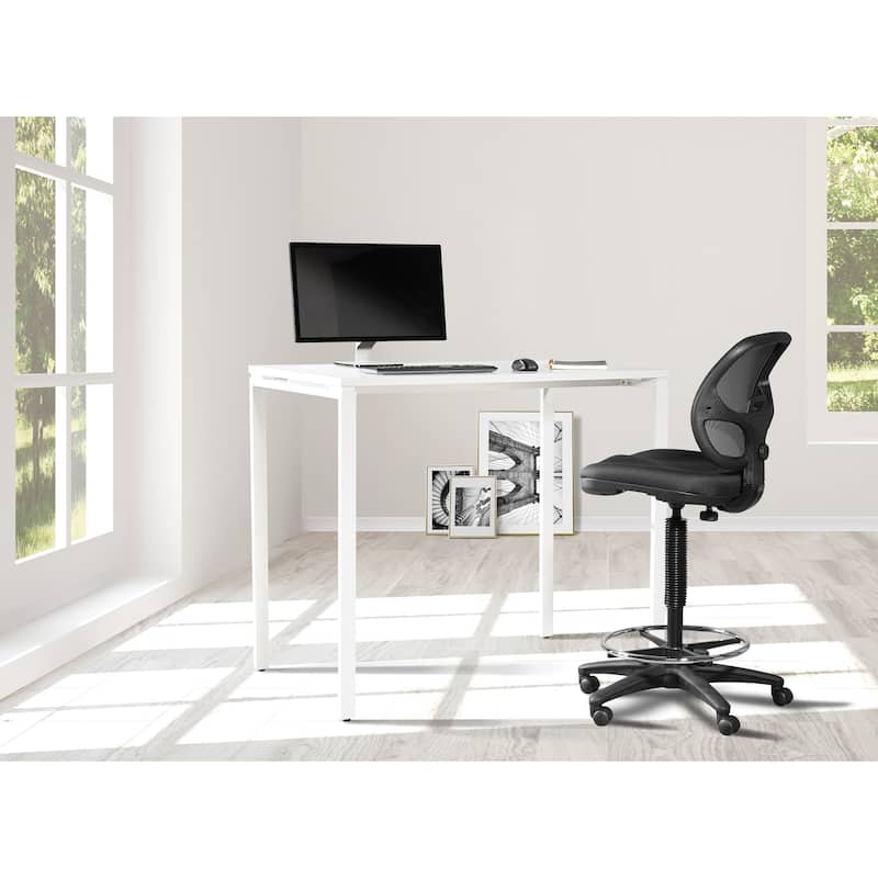 42" High Writing Desk in Black or White